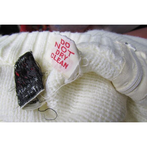 RBK Importers Mock Neck Tunic Sweater Raglan Sleeves Size S Vintage - Picture 10 of 10